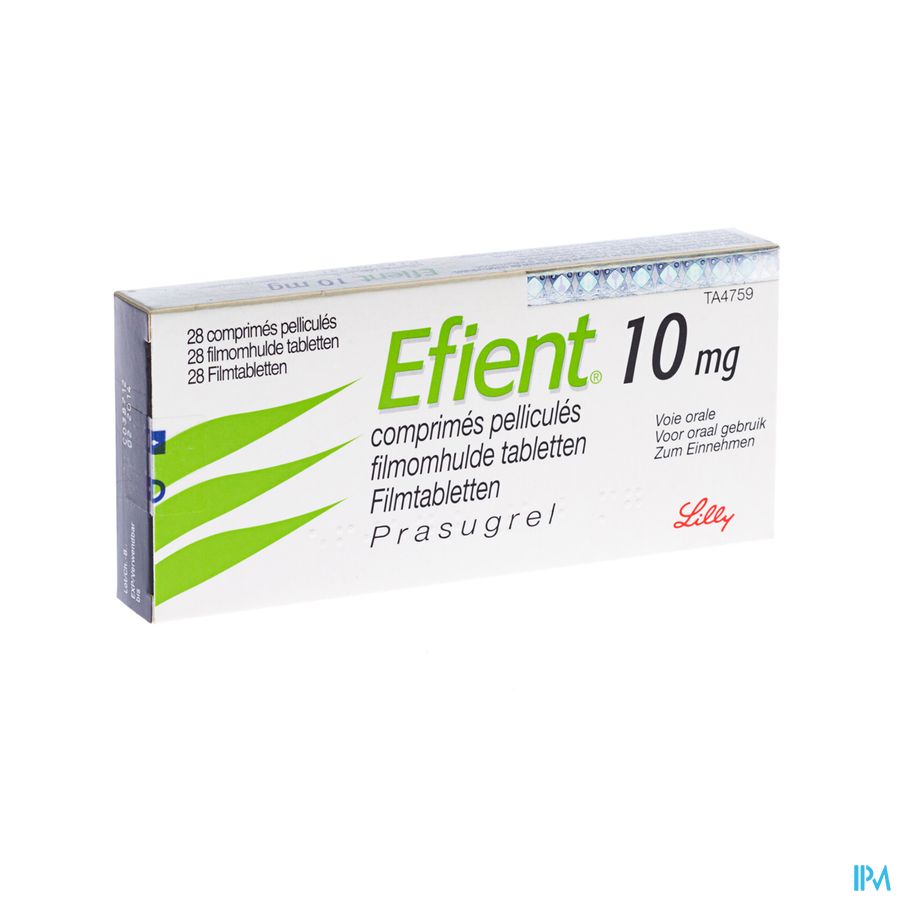 Efient Comp Pell 28 X 10mg Efient Comp Pell 28 X 10mg