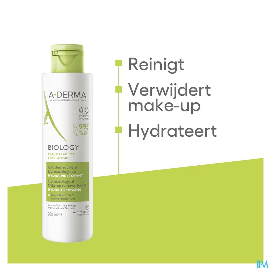 Aderma Biology Micellaire Melk Dermatolog. 200ml 7