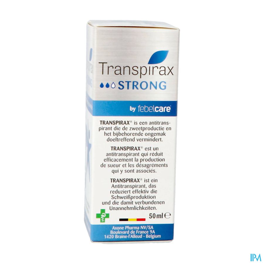 Transpirax Strong Roller 50ml + Douchegel 30ml 1