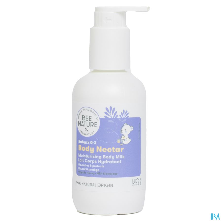 Bee Nature Babyzz Hydra Lichaamsmelk Nectar 200ml Bee Nature Babyzz Hydra Lichaamsmelk Nectar 200ml