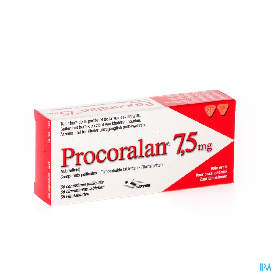 Procoralan 7,5mg Comp 56 X 7,5mg Procoralan 7,5mg Comp 56 X 7,5mg