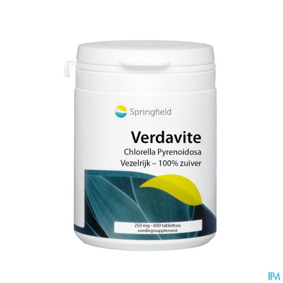 Verdavite Chlorella Pyrenoidosa Pot Comp 600 Verdavite Chlorella Pyrenoidosa Pot Comp 600