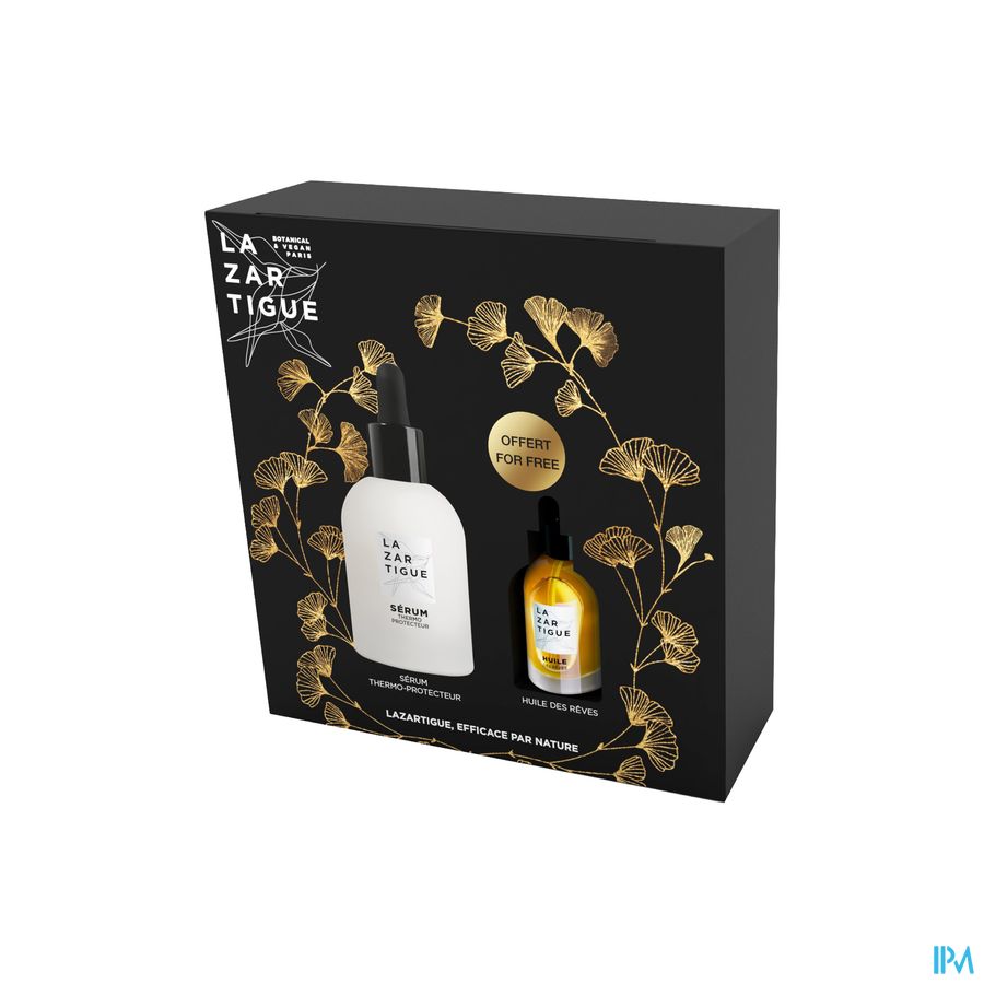 Lazartigue Coffret Serum Thermo50ml+huile Rev.10ml