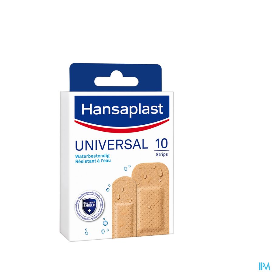 Hansaplast Pleisters Universal Strips 10 Hansaplast Pleisters Universal Strips 10