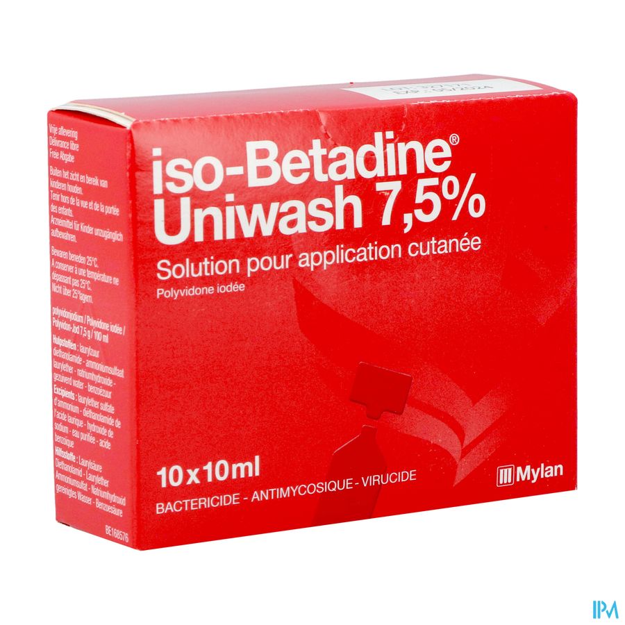 Iso Betadine Uniwash Ud 10flx10ml Iso Betadine Uniwash Ud 10flx10ml