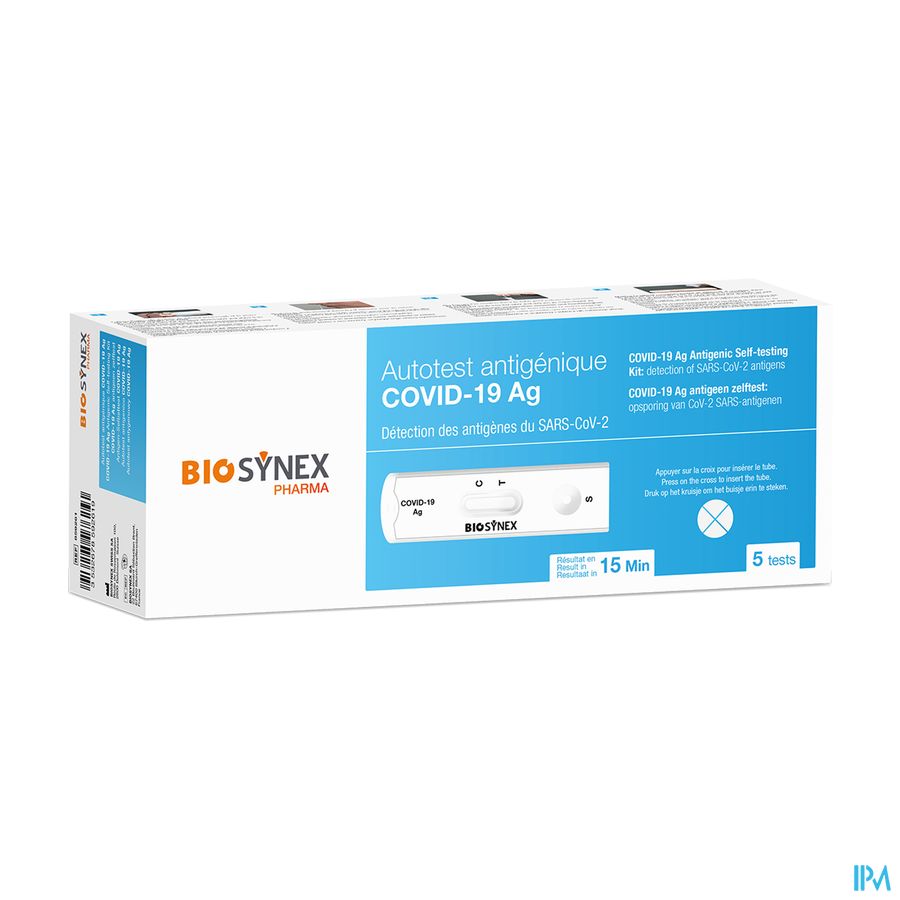 Biosynex Covid 19 A/genes Bss Self-test 5