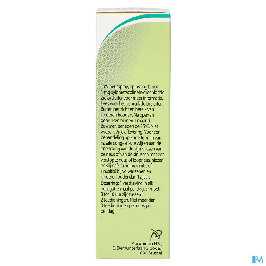 Rhinivex 1mg/ml Neusspray Opl 10ml 5