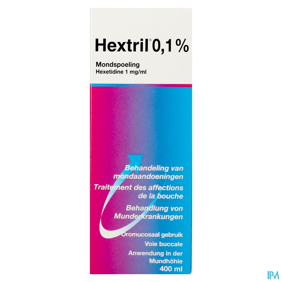 Hextril 0,1% Mondspoeling 400ml 4