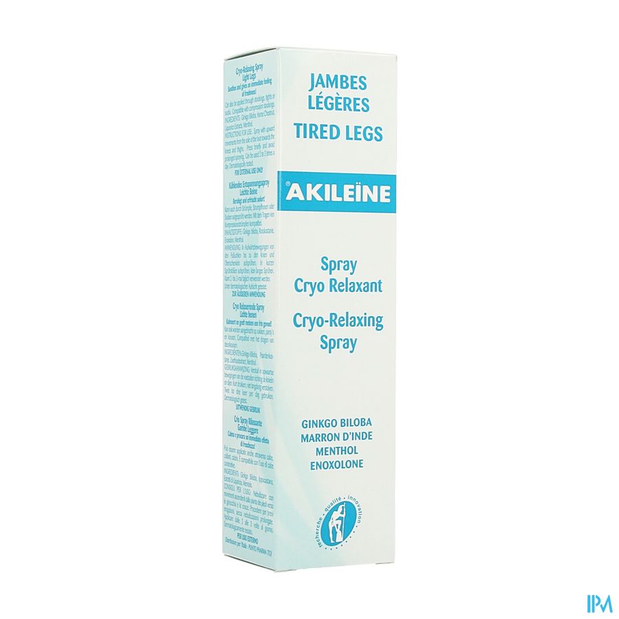 Akileine Lichte Benen Cryo Relaxerende Spray 150ml