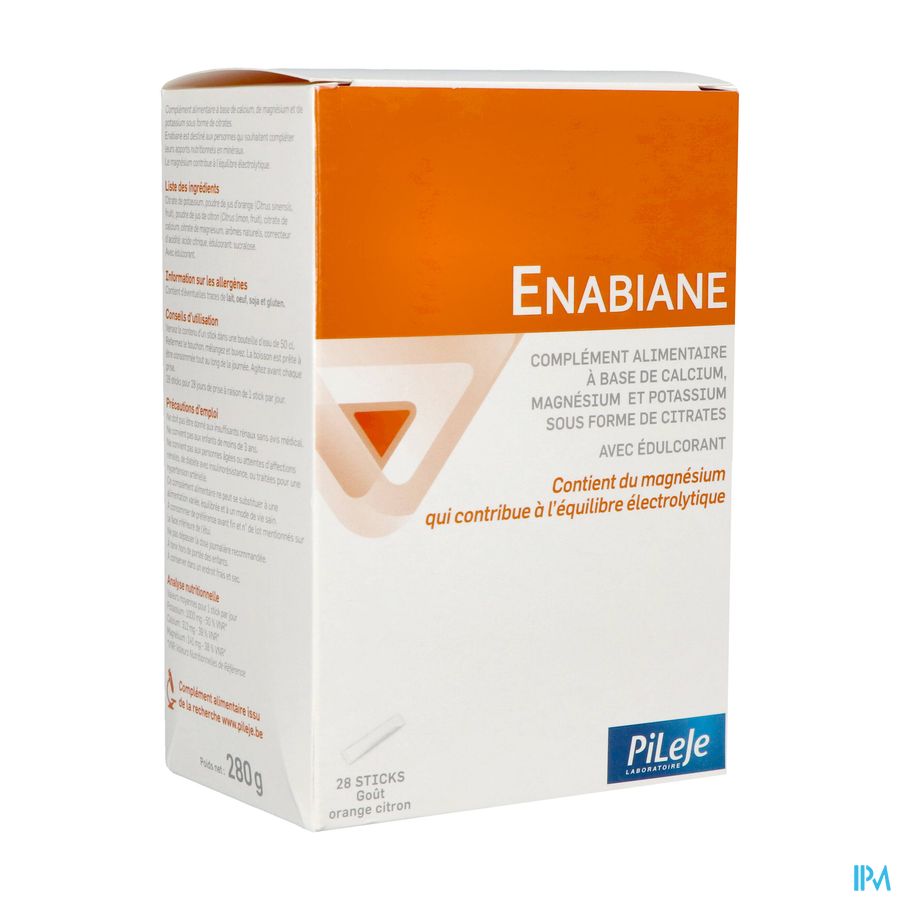 Enabiane Orange&citron Stick 28x10g Nf Enabiane Orange&citron Stick 28x10g Nf