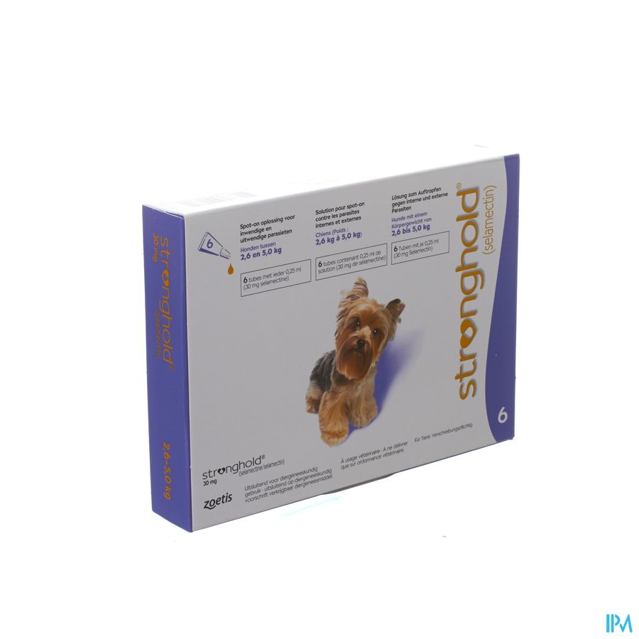 Stronghold 30mg Sol Spot On Pipet 1x6 30mg Stronghold 30mg Sol Spot On Pipet 1x6 30mg