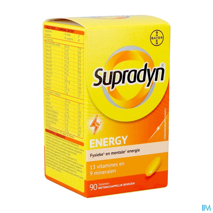 Supradyn Energy Comp 90 Nf Verv.3150273 Supradyn Energy Comp 90 Nf Verv.3150273