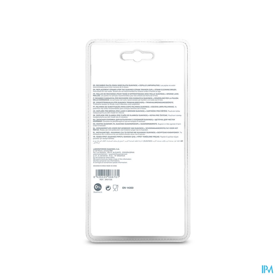 Suavinex Feeding Forest Straw For Straw Bottle Suavinex Feeding Forest Straw For Straw Bottle