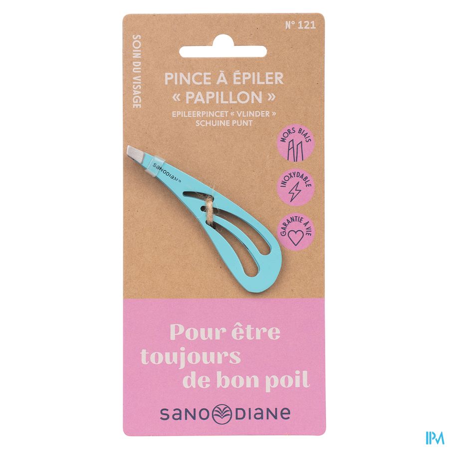 Sanodiane 121 Vlinder Epileerpincet Blauw 1
