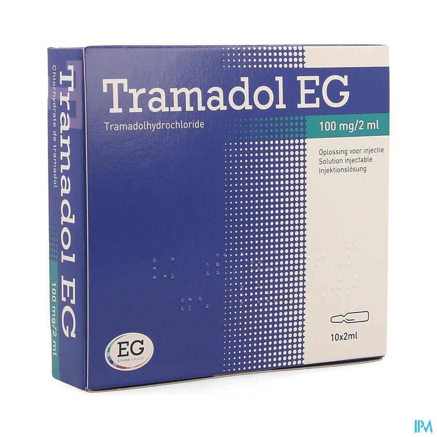 Tramadol EG Amp 10 X 2 Ml 100Mg/2Ml