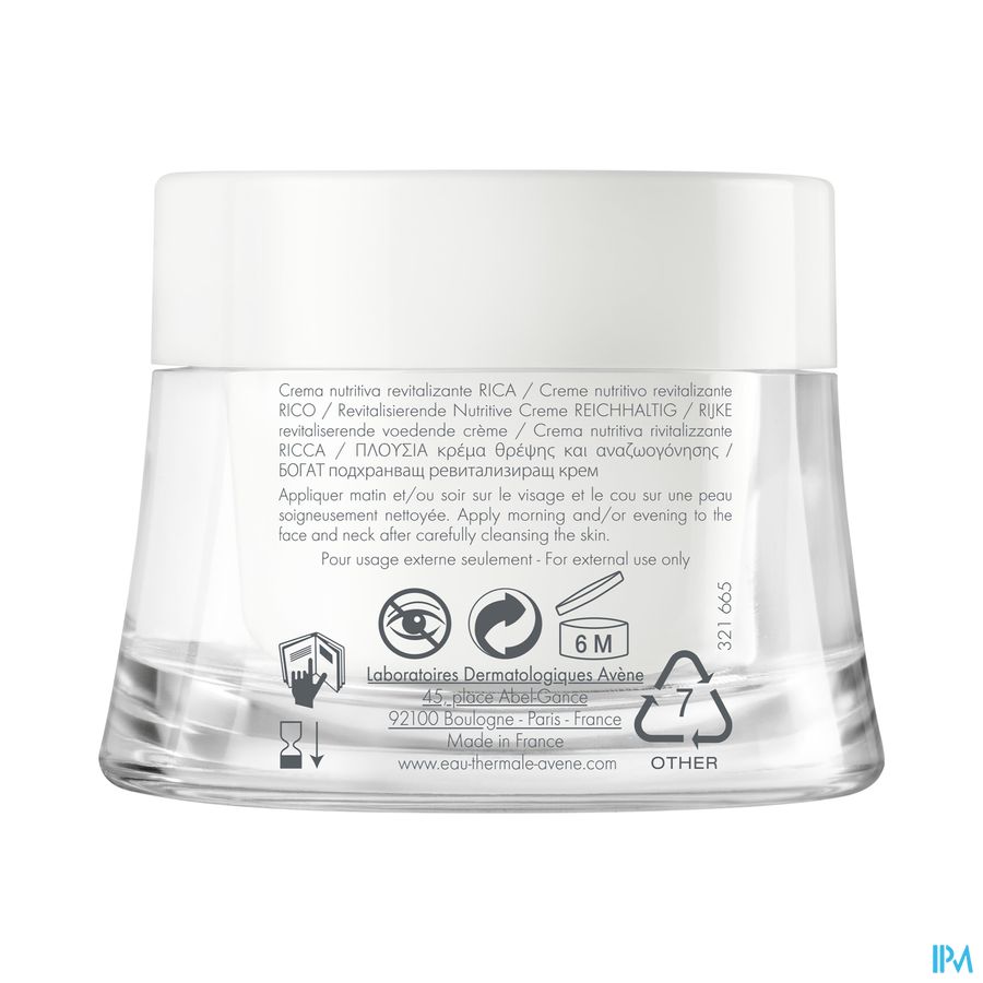 Avene Essentiels Rijke Revit. Voedende Cr 50ml 5