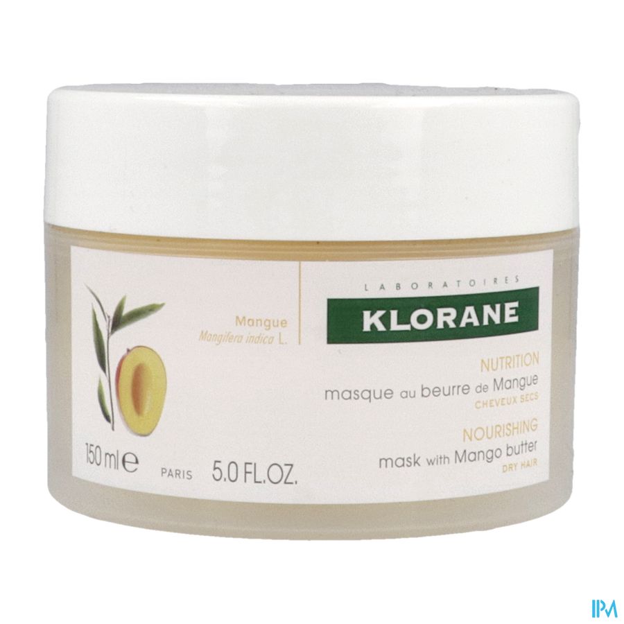 Klorane Capil. Masker Mango Pot 150ml Klorane Capil. Masker Mango Pot 150ml