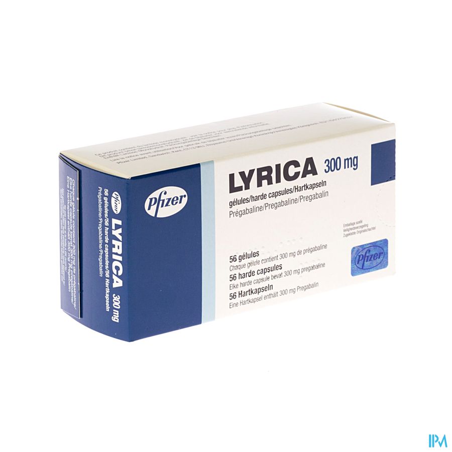 Lyrica 300mg Harde Caps 56 X 300mg