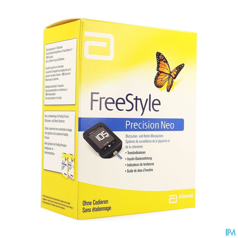 Freestyle Precision Neo Bloedglucosemeter Startkit 3