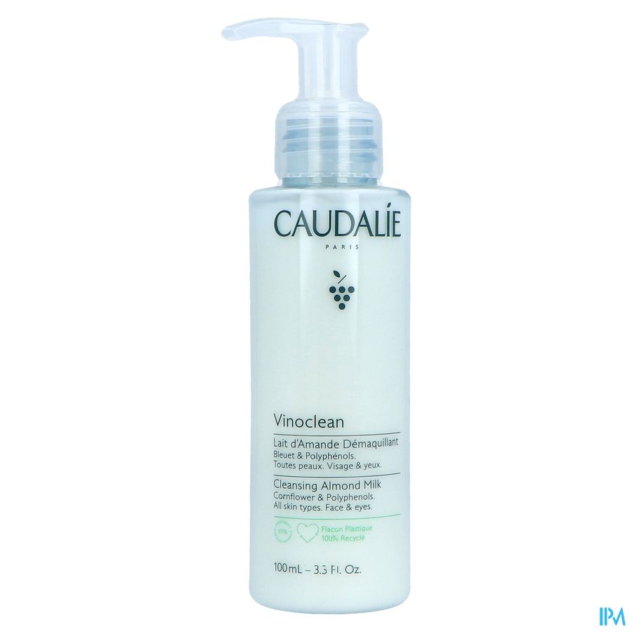 Caudalie Vinoclean Lait Amande Demaquillant 100ml 2
