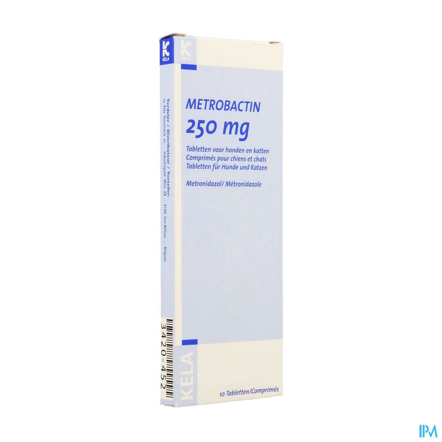 Metrobactin 250mg Hond Kat Comp 10