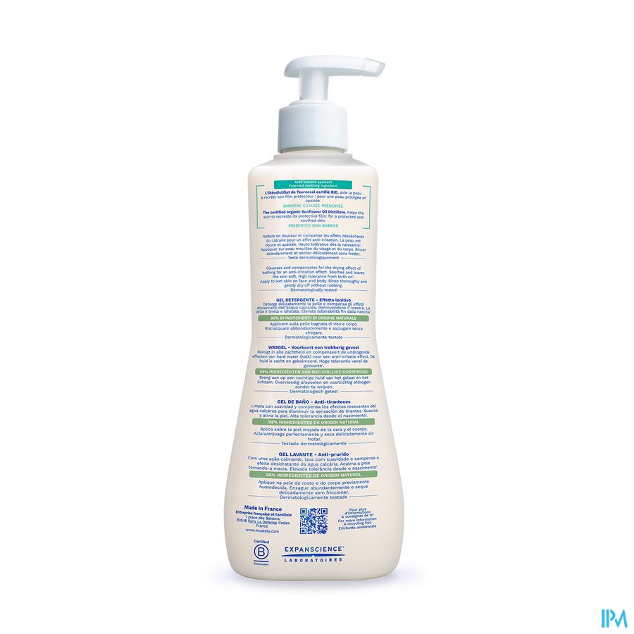 Mustela Pa Stelatopia Wasgel 500ml Nf 1