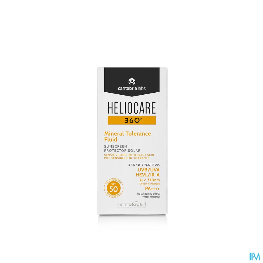 Heliocare 360° Mineral Tolerance Fluid Ip50 50ml Heliocare 360° Mineral Tolerance Fluid Ip50 50ml