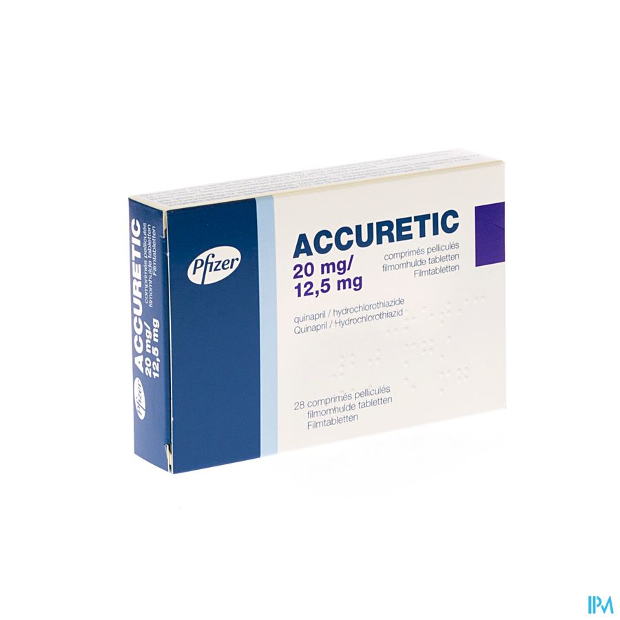 Accuretic Comp 28x20mg/12,5mg