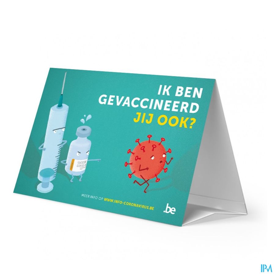 Pancarte Ik Ben Gevaccineerd Jij Ook? Nl