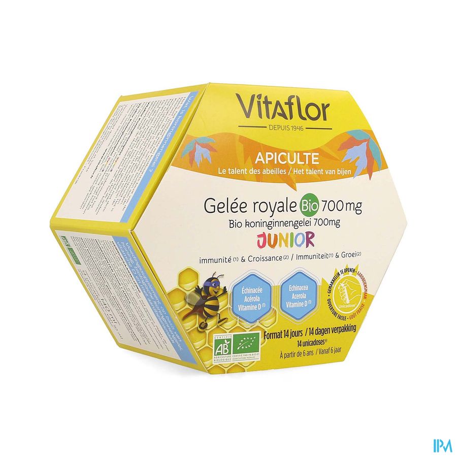 Vitaflor Koninginnengelei Bio Def.+ Junior 1500mg Vitaflor Koninginnengelei Bio Def.+ Junior 1500mg