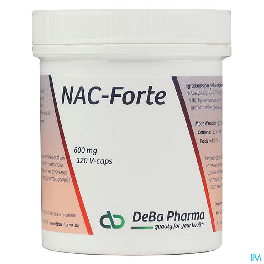 Nac N-acet.l Cyst. Forte Caps 120 Deba 4