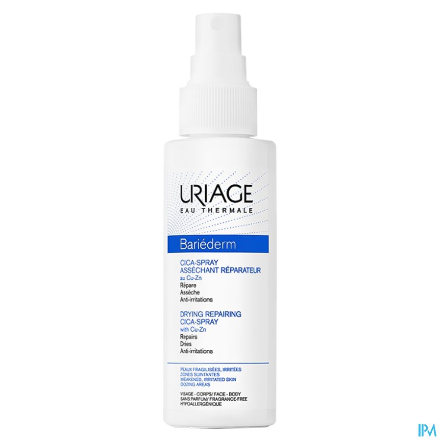 Uriage Bariederm Cica Spray Herstellend 100ml 2