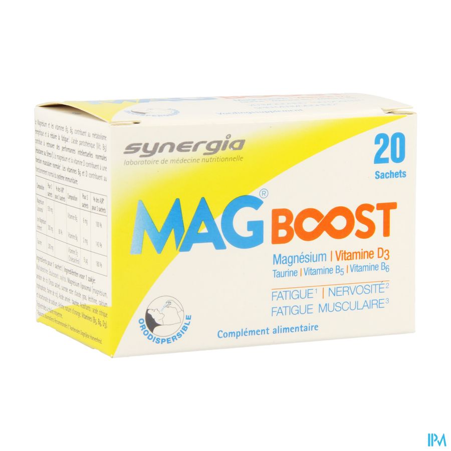 Mag Boost Orodispersible Sachet 20 Mag Boost Orodispersible Sachet 20
