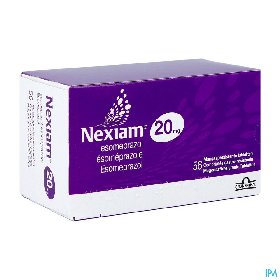 Nexiam 20mg Comp 56 X 20mg Nexiam 20mg Comp 56 X 20mg