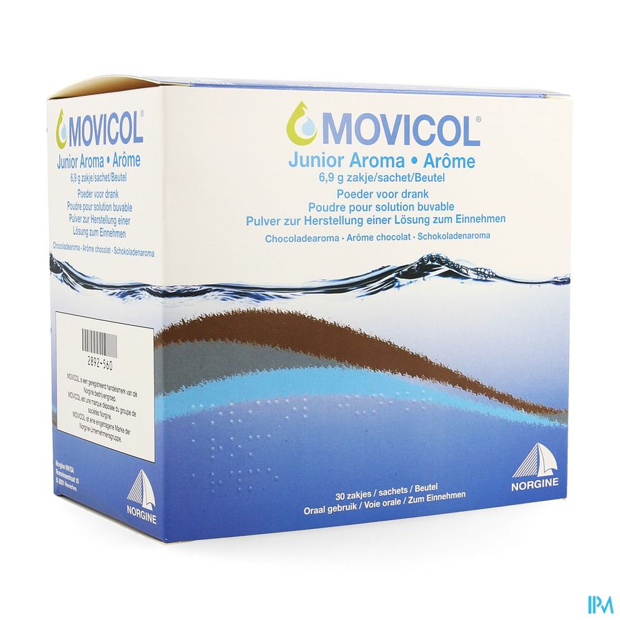 Movicol Junior Aroma Zakjes 30 X 6,9g Movicol Junior Aroma Zakjes 30 X 6,9g