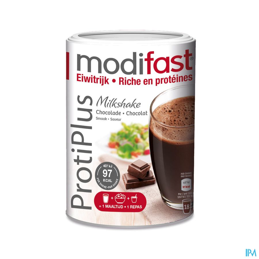 Modifast Protiplus Milkshake Chocolade 540g 4