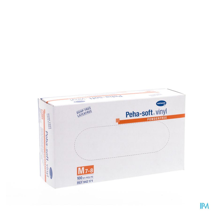 Peha Soft Handschoen Nitrile Fino M 100 9421971 Peha Soft Handschoen Nitrile Fino M 100 9421971