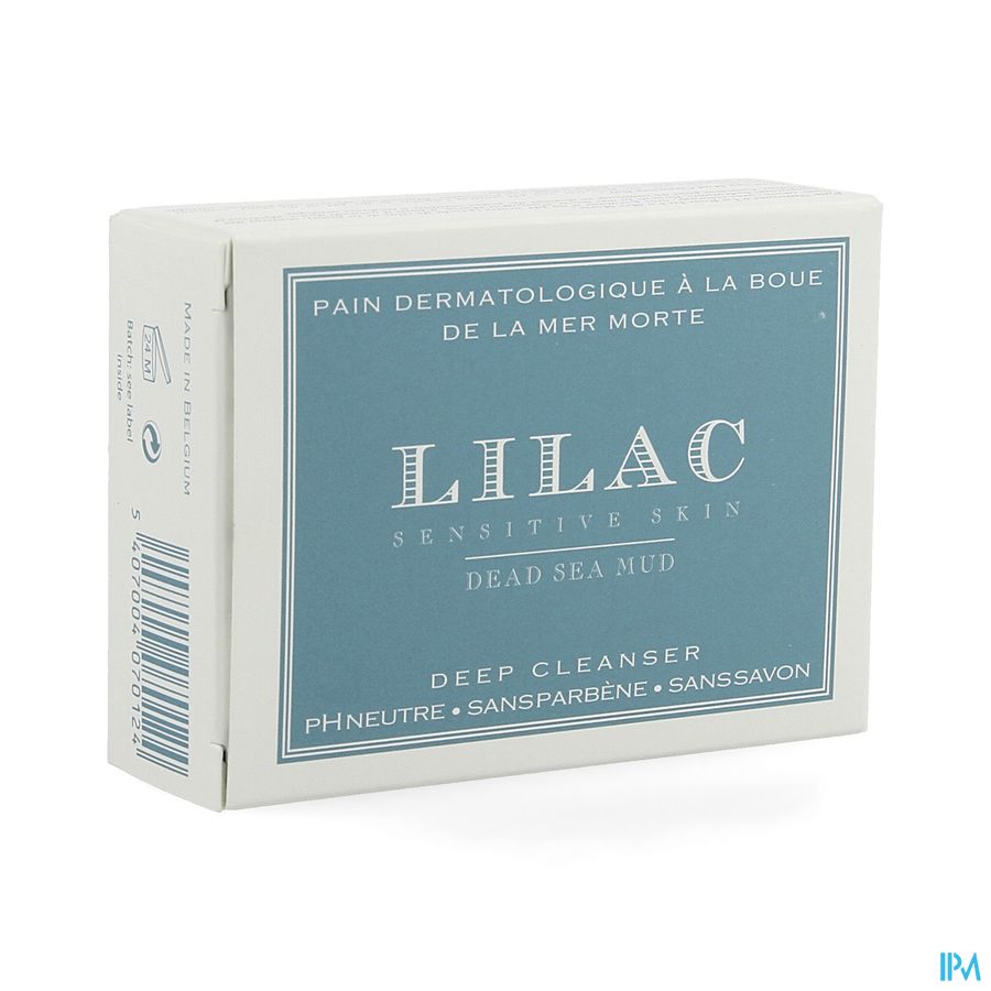 Lilac Wasstuk Dermatol. Dode Zeemodder 100g Lilac Wasstuk Dermatol. Dode Zeemodder 100g