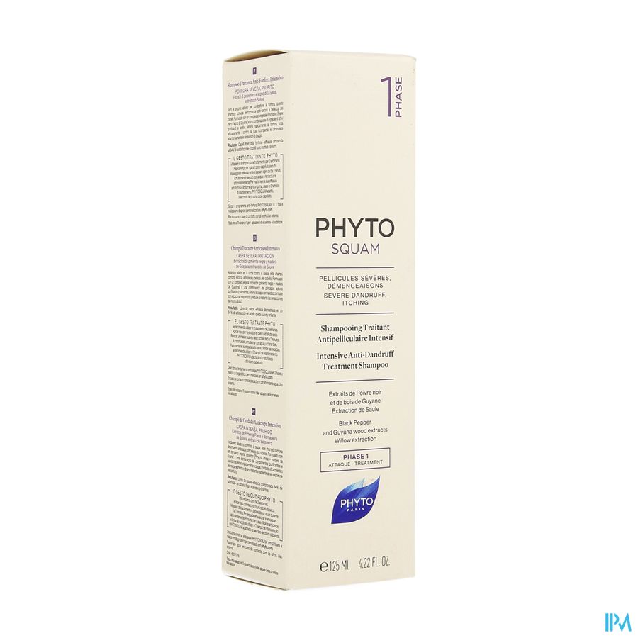 Phytosquam Sh A/roos Intensief Tube 125ml Phytosquam Sh A/roos Intensief Tube 125ml