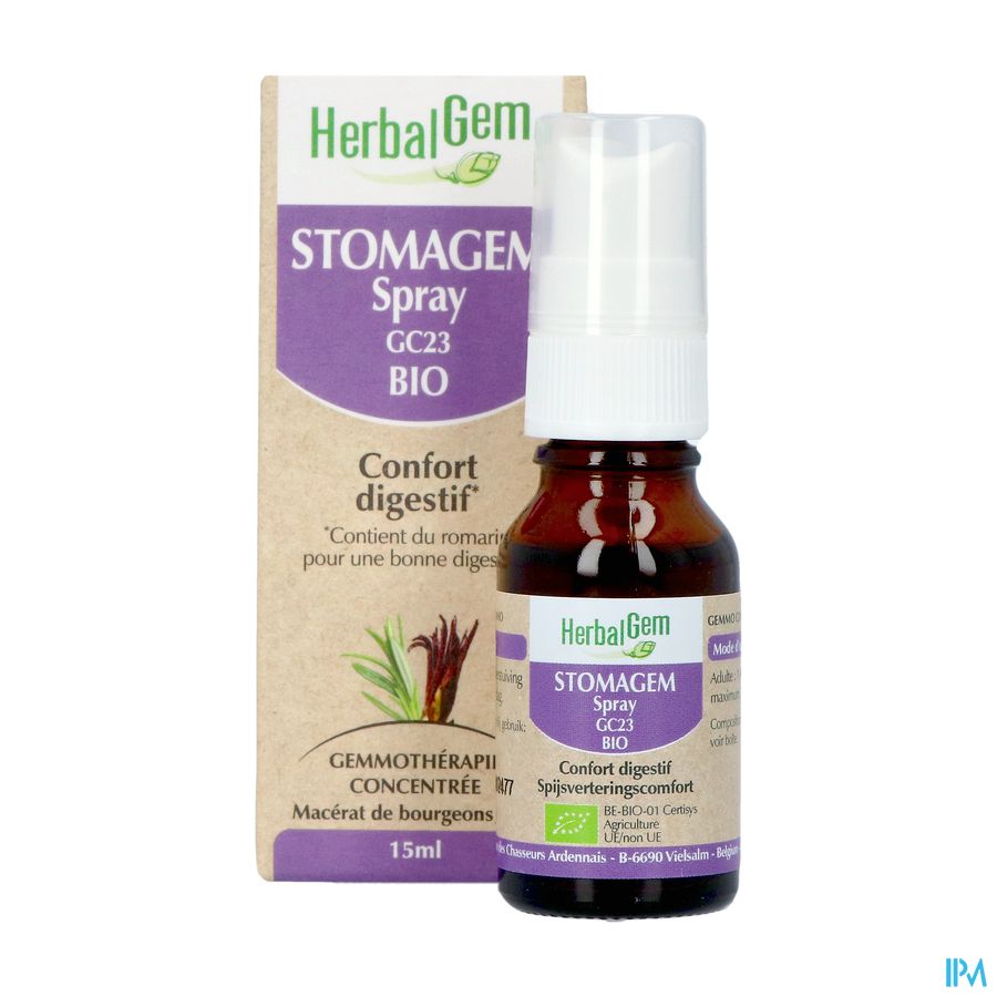Herbalgem Stomagem Spray Bio 15ml 5