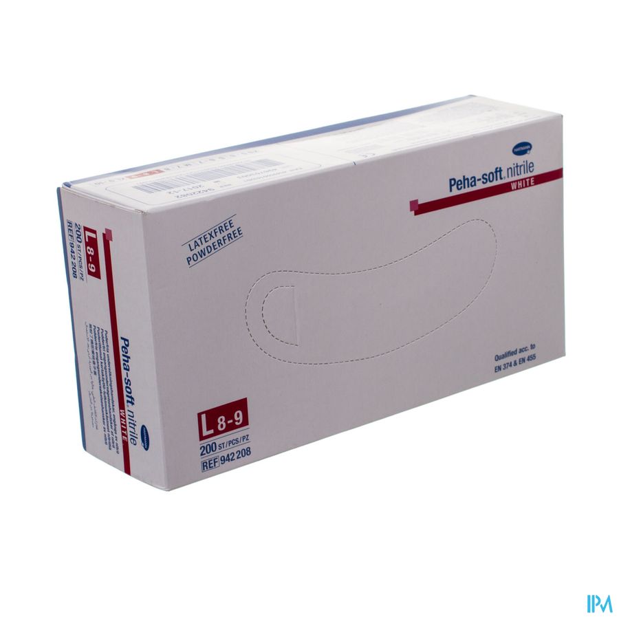 Peha-soft Nitrile Wit l 200 P/s Peha-soft Nitrile Wit l 200 P/s