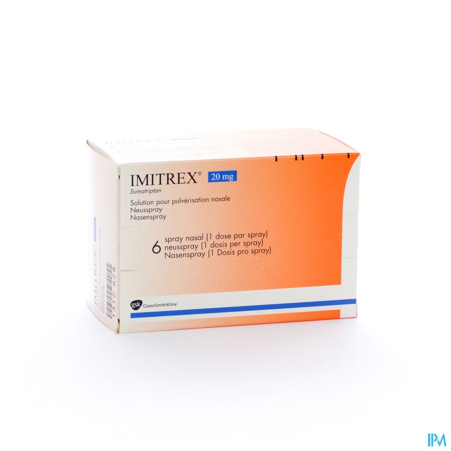 Imitrex Neusspray 20mg 6 X 20mg Imitrex Neusspray 20mg 6 X 20mg