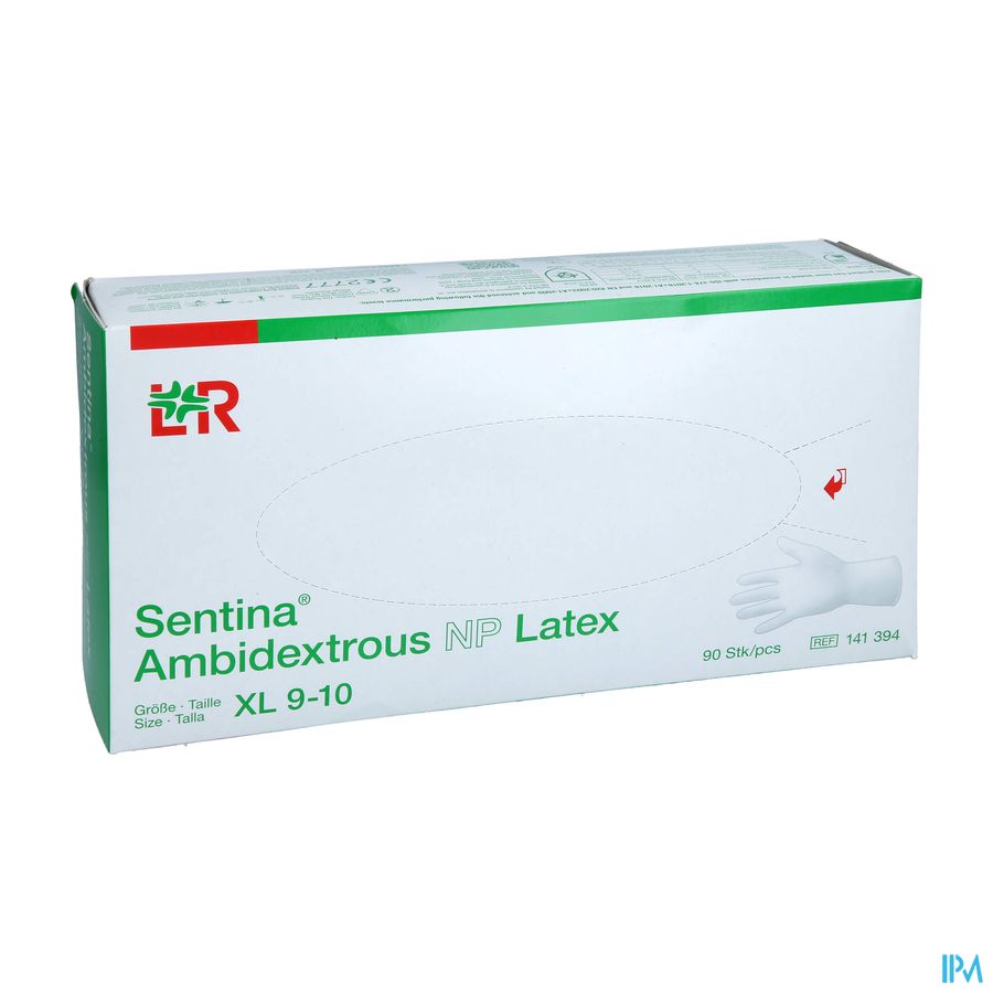 Sentina Handsch Onderzoek Ambidext.np Latex Xl 90
