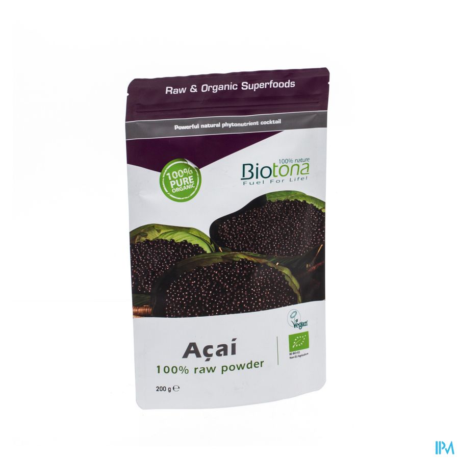 Biotona Acai Raw Powder 200g Biotona Acai Raw Powder 200g