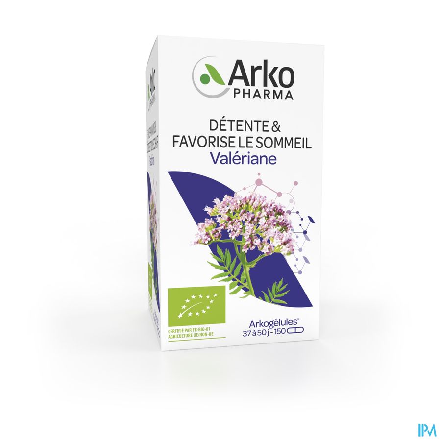Arkogelules Valeriane Bio Caps 150 Nf Arkogelules Valeriane Bio Caps 150 Nf