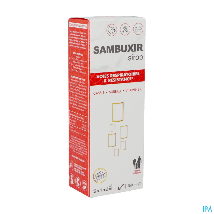 Soria Sambuxir Sirop 150ml Nf Rempl.2563781 Soria Sambuxir Sirop 150ml Nf Rempl.2563781