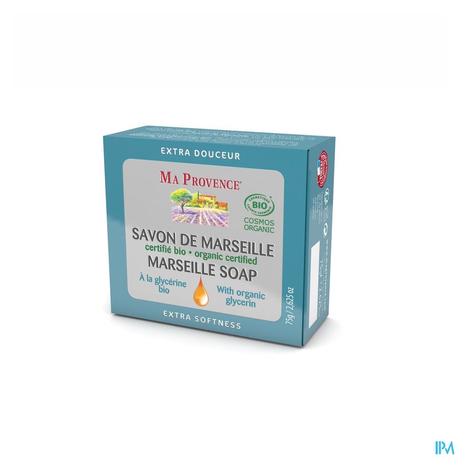 Ma Provence Savon Marseille Glycerine Bio 75g Ma Provence Savon Marseille Glycerine Bio 75g