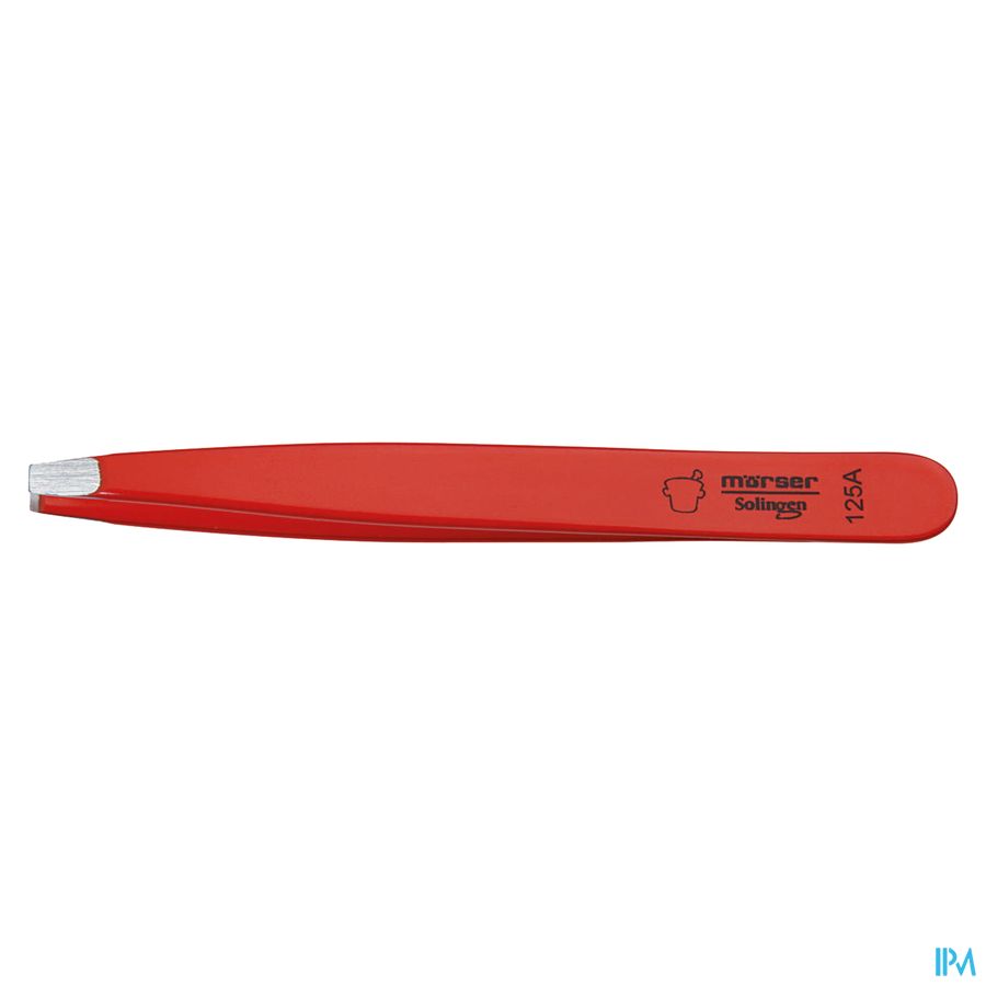 Mörser pince Topinox, point droit, rouge N°125A 1