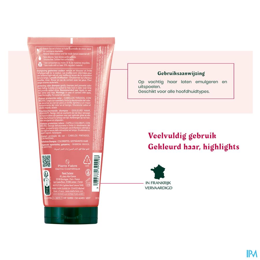 Furterer Color Glow Kleurbeschermende Sh 200ml 20