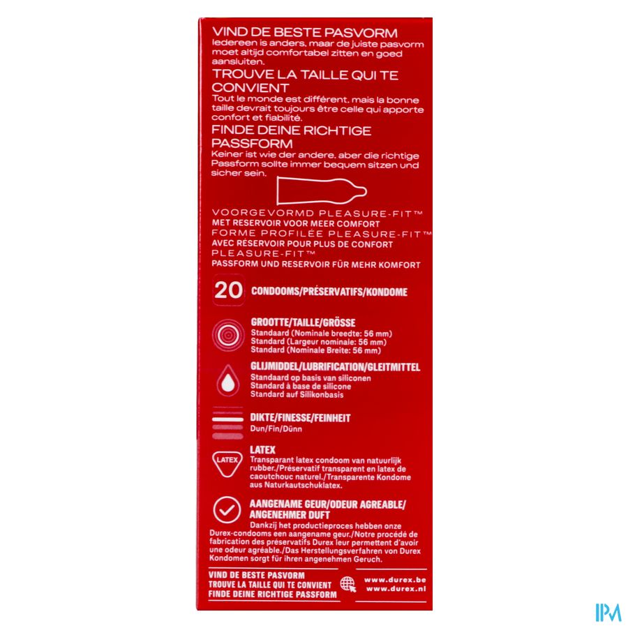 Durex Thin Feel Condoms 20 9